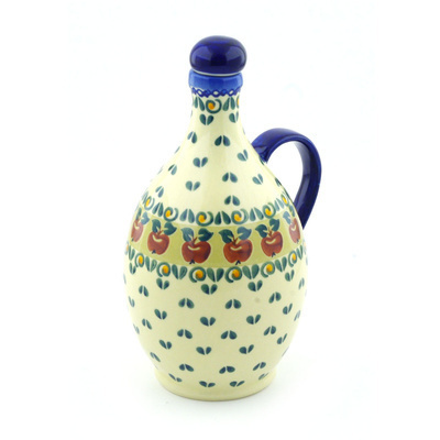 Polish Pottery Bottle 34 oz
