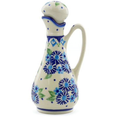 Polish Pottery Bottle 5 oz Aster Patches
