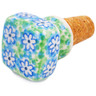 Polish Pottery Bottle Stopper 2&quot; Lily Lovely