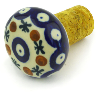 Polish Pottery Bottle Stopper 2&quot; Mosquito