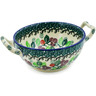 Polish Pottery Bouillon Cup 10 oz Berry Garland