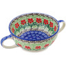 Polish Pottery Bouillon Cup 10 oz Maraschino