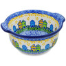 Polish Pottery Bouillon Cup 11 oz Riverside Village UNIKAT