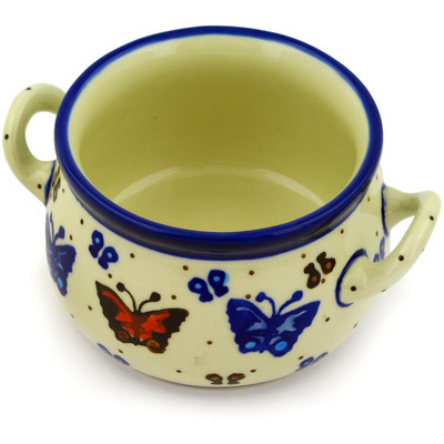 Polish Pottery Bouillon Cup 12 oz
