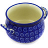 Polish Pottery Bouillon Cup 12 oz Winter Daisies