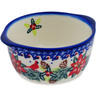 Polish Pottery Bouillon Cup 15 oz Cardinal&#039;s Home UNIKAT
