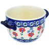 Polish Pottery Bouillon Cup 17 oz Full Blossom