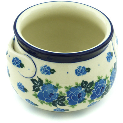 Polish Pottery Bouillon Cup 25 oz Rose Wreath