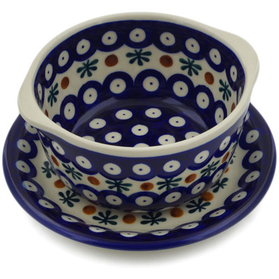 Polish Pottery Bouillon cup with saucer Mosquito