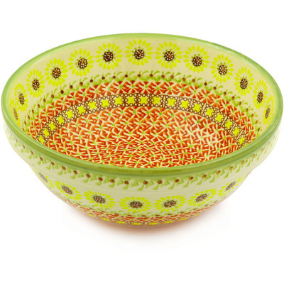 Polish Pottery Bowl 10"