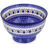 Polish Pottery Bowl 10&quot; Holland Tulips