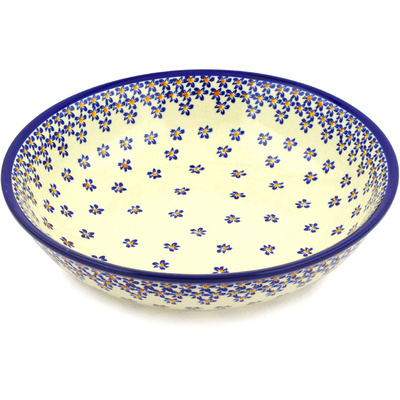 Polish Pottery Bowl 10" Remember Me