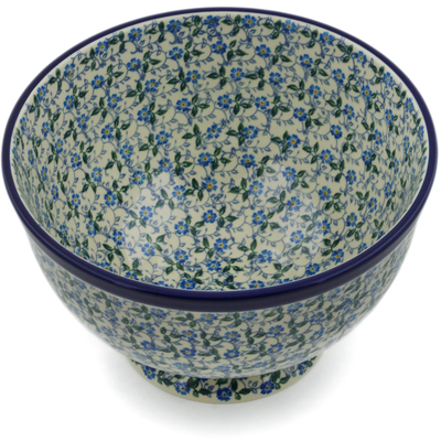 Polish Pottery Bowl 10&quot; Summer Wind
