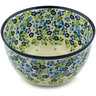 Polish Pottery Bowl 10&quot; True Blues