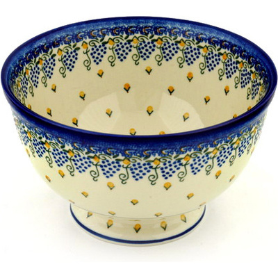 Polish Pottery Bowl 10&quot; Tuscan Dreams