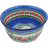 Polish Pottery Bowl 11&quot; Dove Escape UNIKAT