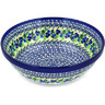 Polish Pottery Bowl 11&quot; Limeberry