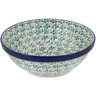 Polish Pottery Bowl 11&quot; Summer Wind