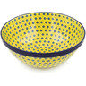 Polish Pottery Bowl 11&quot; Sunshine