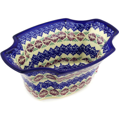 Polish Pottery Bowl 11" Wayside Inn