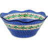 Polish Pottery Bowl 12&quot; Blooming Rowan