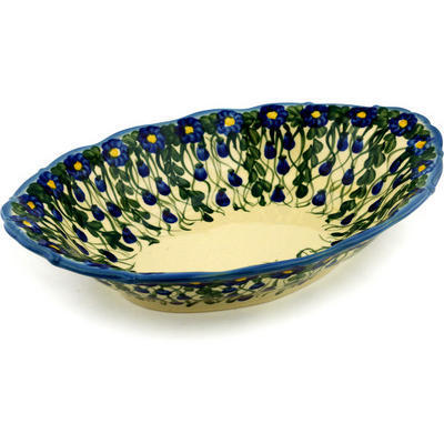 Polish Pottery Bowl 12&quot;