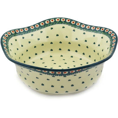 Polish Pottery Bowl 12&quot;