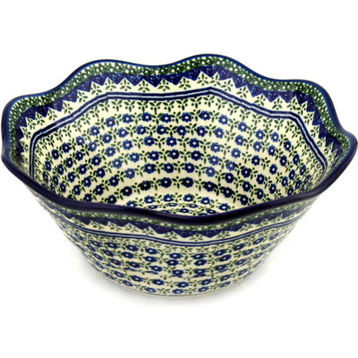 Polish Pottery Bowl 12&quot;