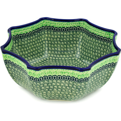 Polish Pottery Bowl 13"