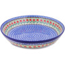 Polish Pottery Bowl 13&quot; Maraschino