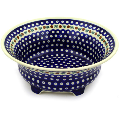 Polish Pottery Bowl 13" Mosquito