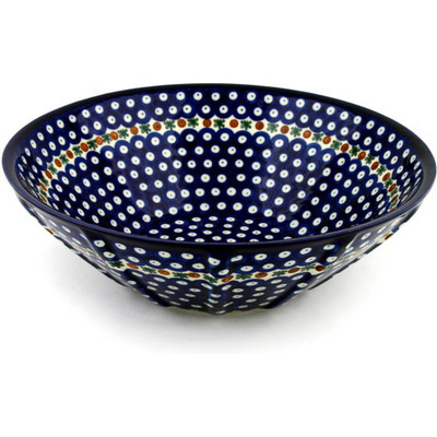 Polish Pottery Bowl 13&quot; Mosquito