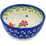 Polish Pottery Bowl 2&quot; Spring Flowers