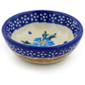 Polish Pottery Bowl 3" Blue Cornflower
