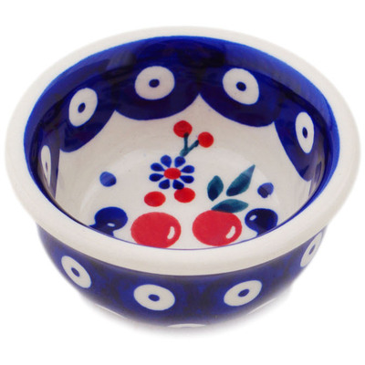 Polish Pottery Bowl 3&quot; Burst Of Berries
