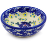 Polish Pottery Bowl 3&quot; Cornflower Meadow