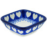 Polish Pottery Bowl 3&quot; Light Hearted