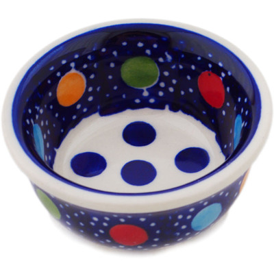 Polish Pottery Bowl 3&quot; Lights In The Sky