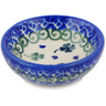 Polish Pottery Bowl 3" Lucky Clovers