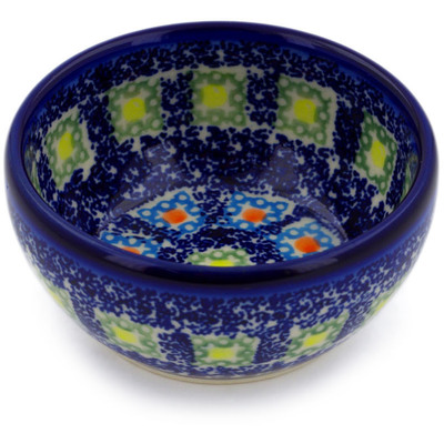 Polish Pottery Bowl 3&quot; Mosaic Tile