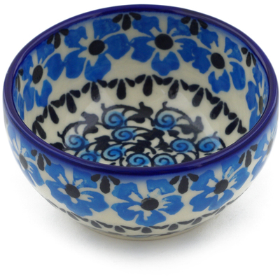 Polish Pottery Bowl 3" Pansy Plenty