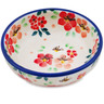 Polish Pottery Bowl 3&quot; Pink Divinity UNIKAT