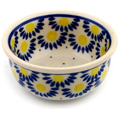 Polish Pottery Bowl 3&quot; Radiant Scales