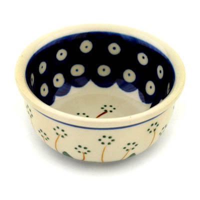 Polish Pottery Bowl 3&quot; Springing Daisies