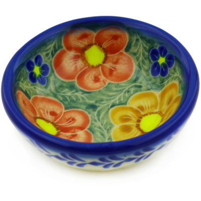 Polish Pottery Bowl 3&quot; UNIKAT