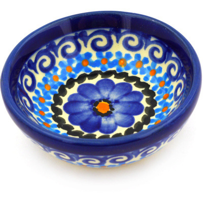 Polish Pottery Bowl 3&quot; UNIKAT