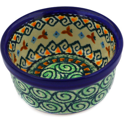 Polish Pottery Bowl 4" Albuquerque UNIKAT