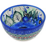 Polish Pottery Bowl 4&quot; Azure Passion UNIKAT