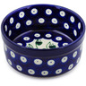 Polish Pottery Bowl 4&quot; Bleeding Heart Peacock