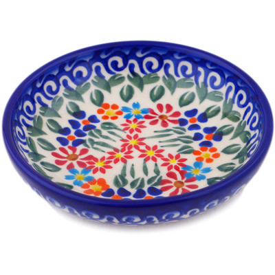 Polish Pottery Bowl 4&quot; Blissful Daisy